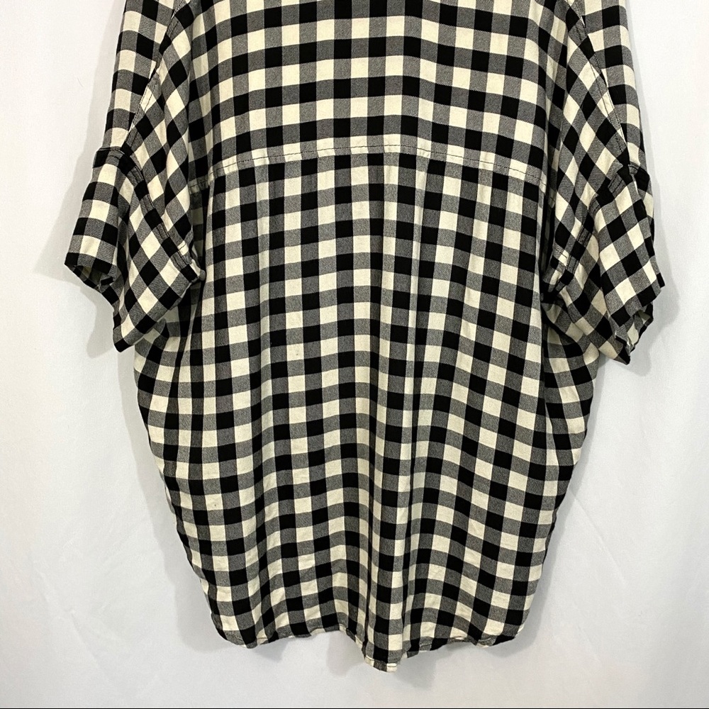 Madewell Courier Shirt Top in Buffalo Check - Picture 7 of 9